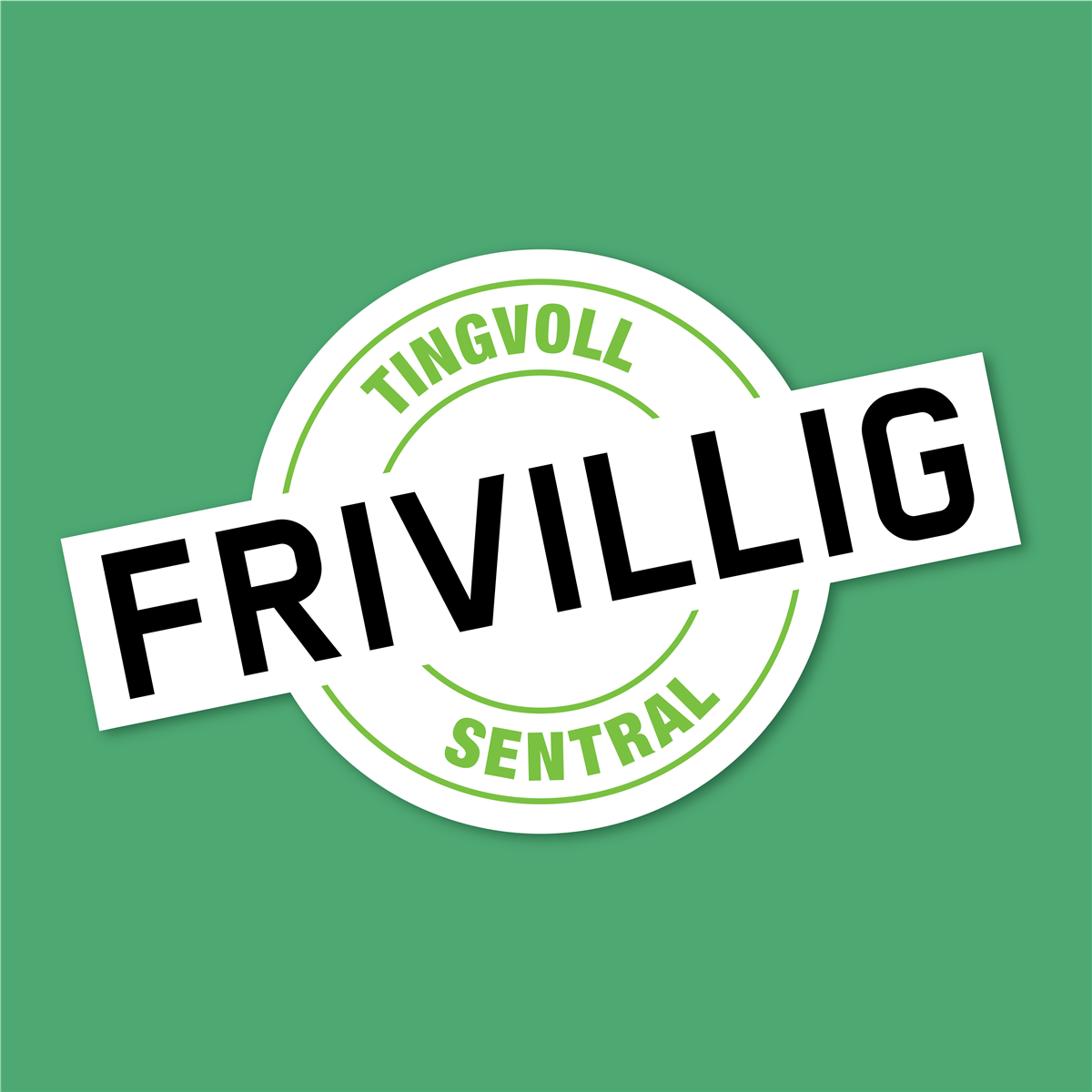 Logoen til Tingvoll frivilligsentral. - Klikk for stort bilde