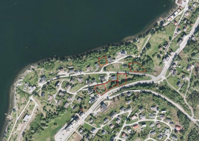 Flyfoto over Sortdal boligfelt - Klikk for stort bilde