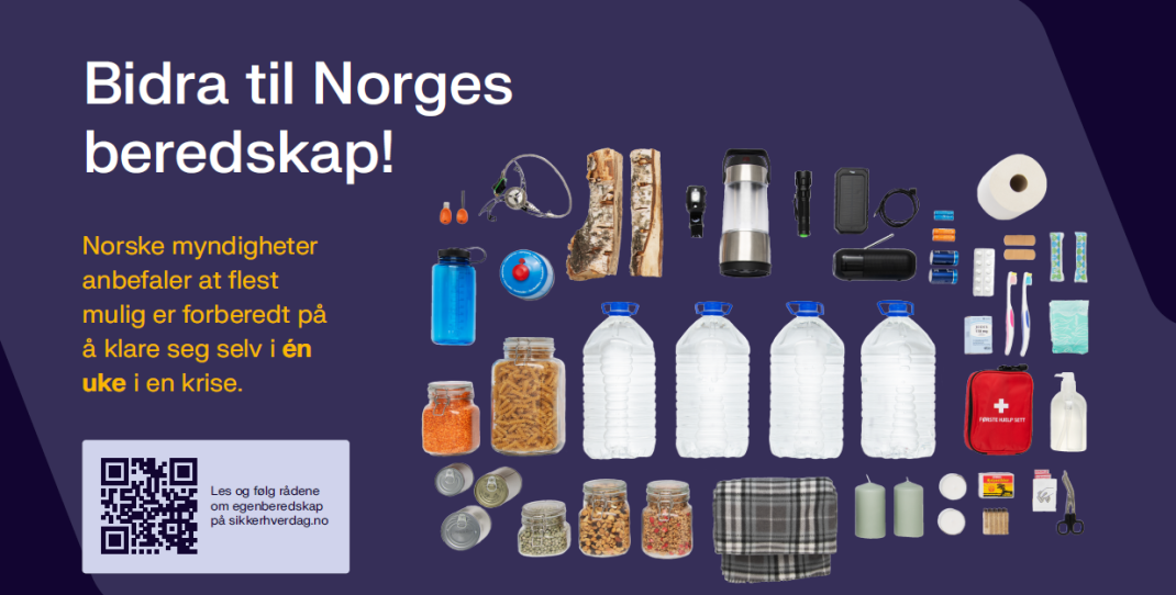 Bidra til Norges beredskap - Klikk for stort bilde