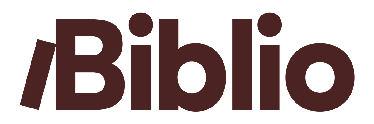 Logo Biblio brun - Klikk for stort bilde