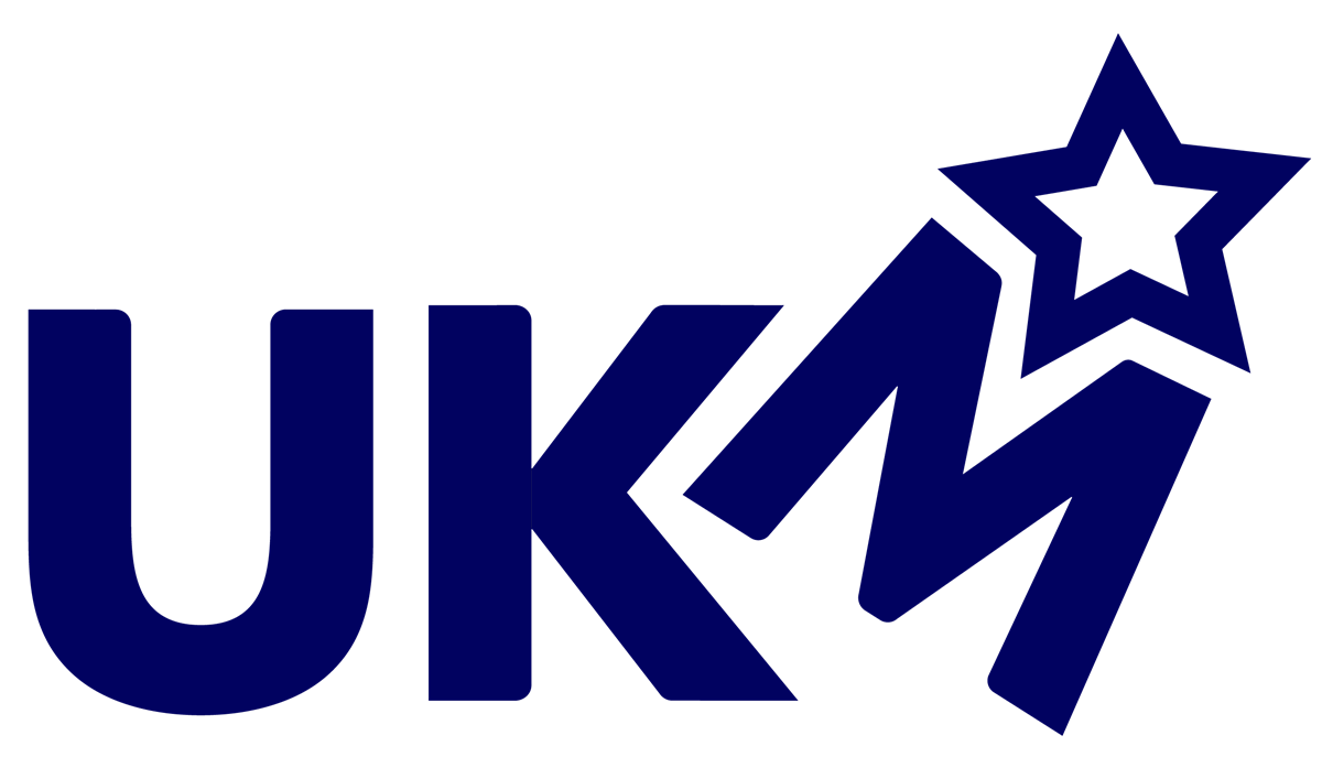 UKM-logoen.  - Klikk for stort bilde