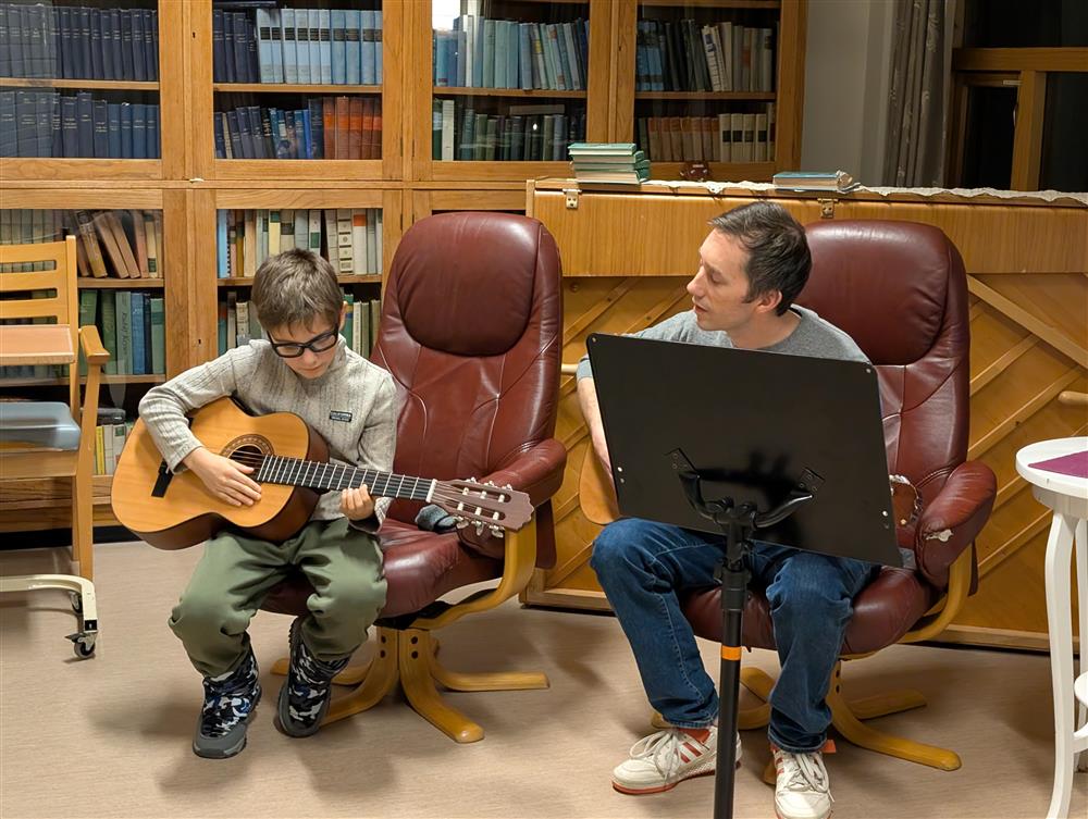 Julekonsert på institusjoner - Klikk for stort bilde